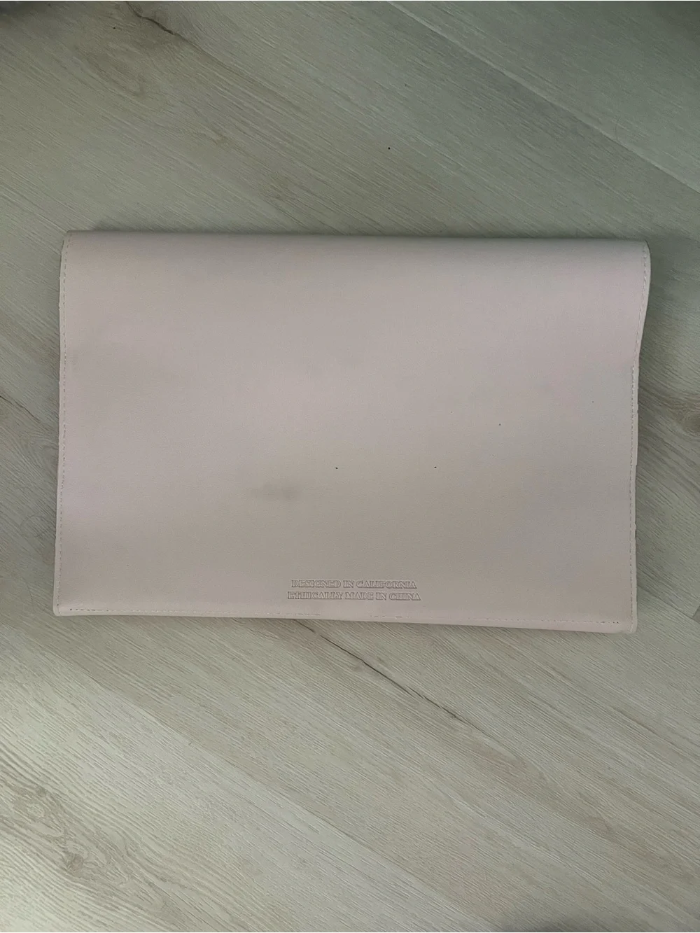 Women's Soft Pink Envelope Portfolio